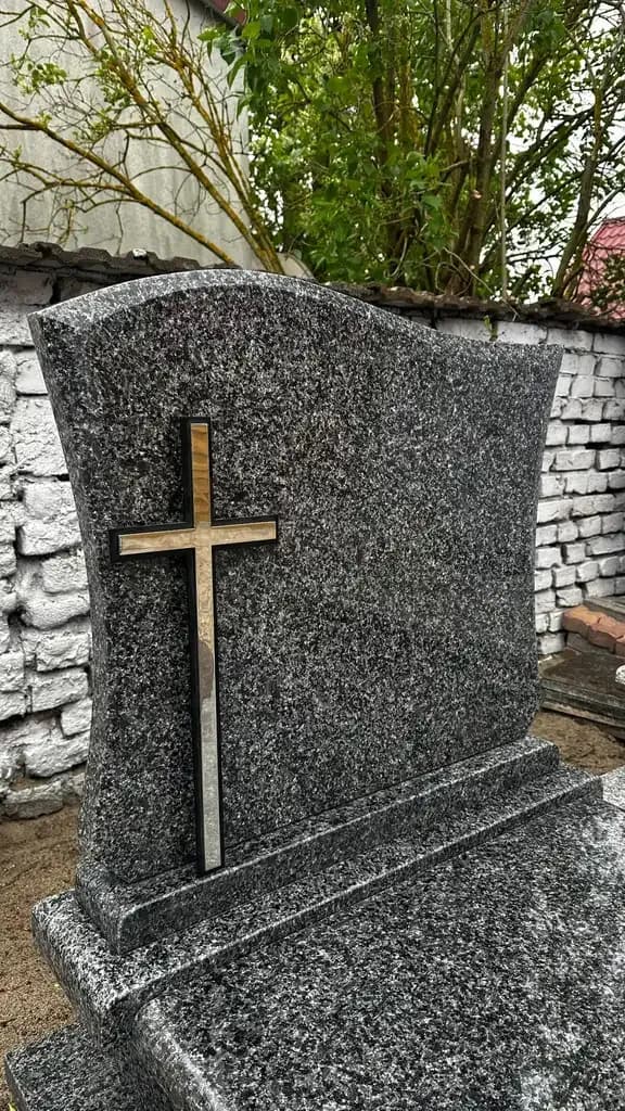 Nagrobek granitowy płyta